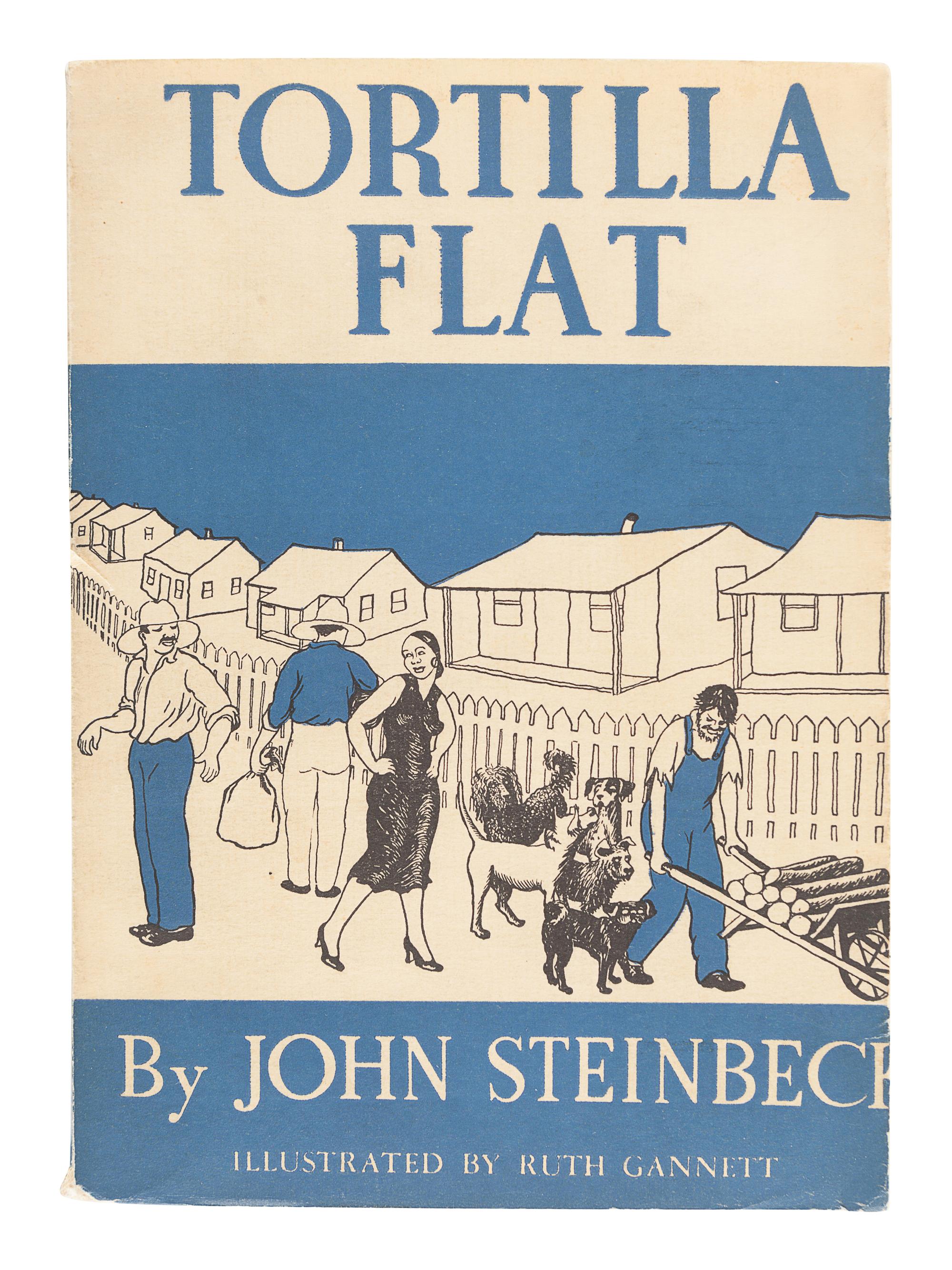 STEINBECK, John (1902-1968). Tortilla Flat. New York: Covici-Friede, 1935.