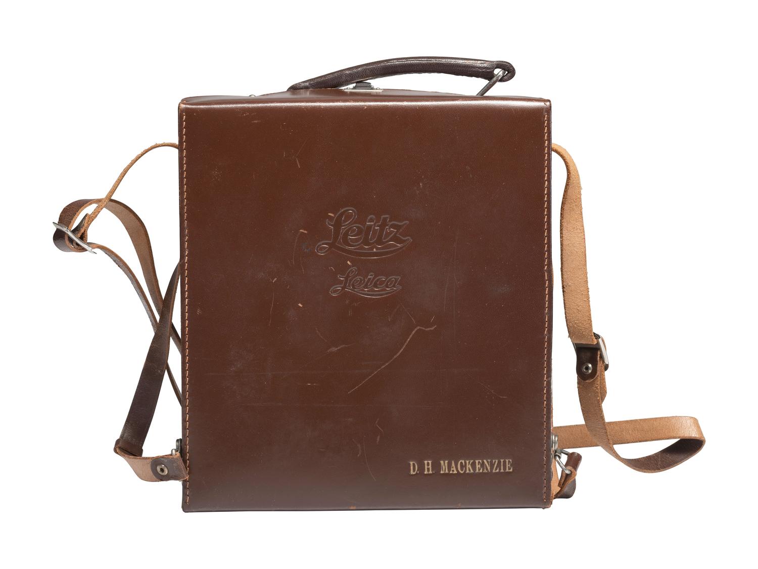 [CAMERAS]. Leica III 35mm camera with accessories and contemporary literature.