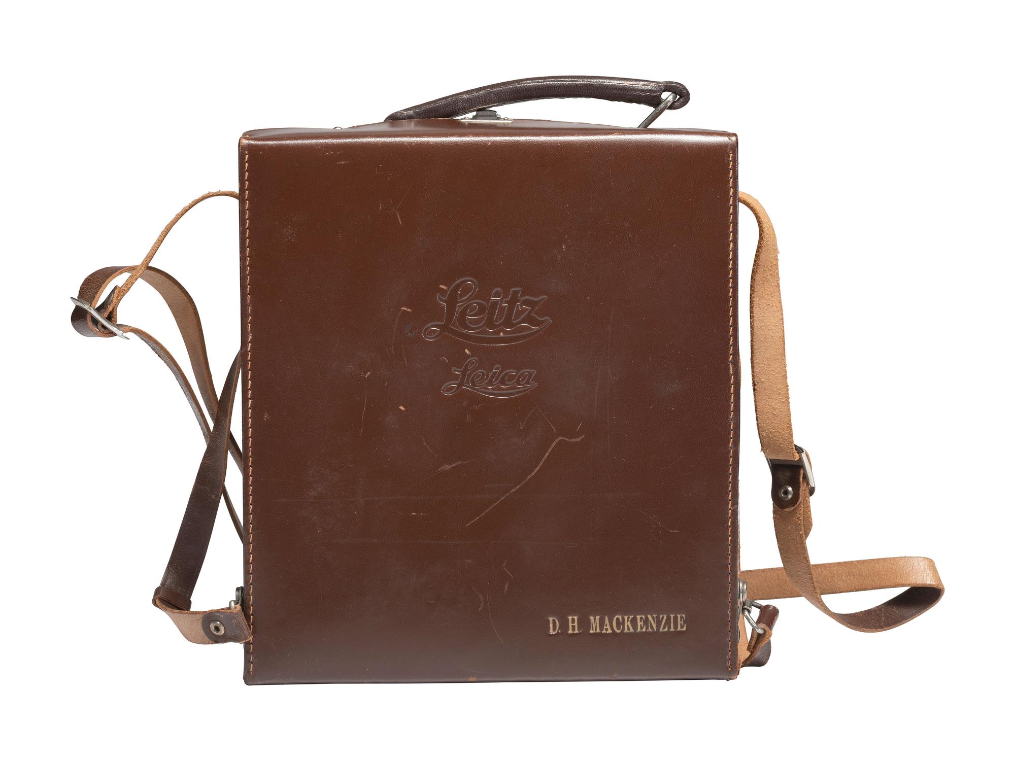 [CAMERAS]. Leica III 35mm camera with accessories and contemporary literature.