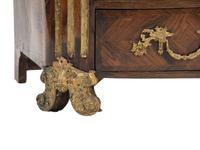 A Régence Kingwood and Tulipwood Commode