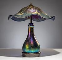 Charles Lotton (American, 1935–2021) — Peacock Lamp, 2006