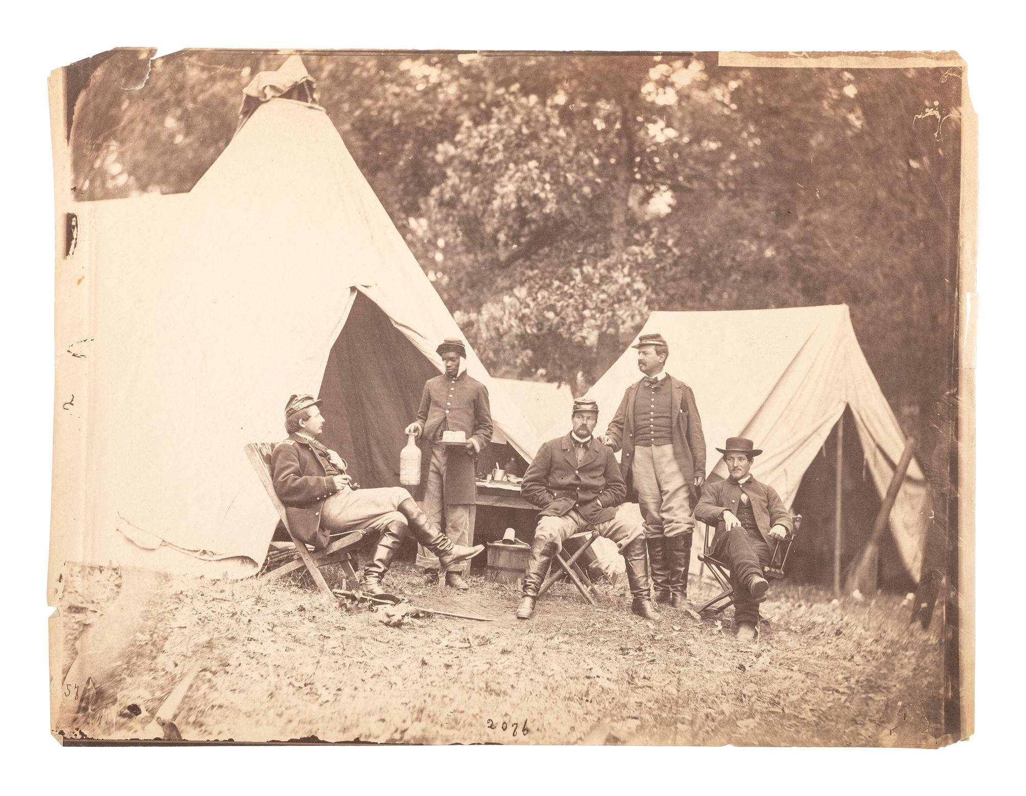 [CIVIL WAR]. [GARDNER, Alexander (1821-1882), photographer. What do I Want John Henry, November 1862 . Washington, DC: Alexander Gardner, 1865].