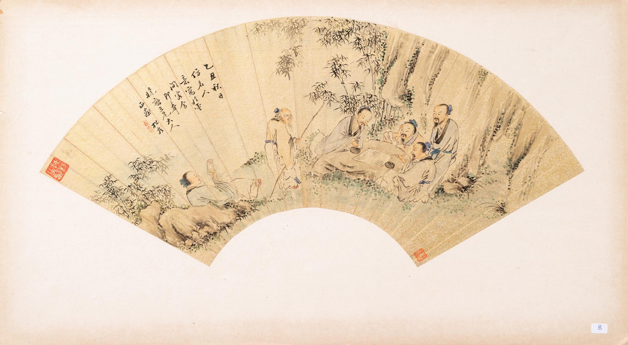 Zhou Shiqian and Gu Rang (1857-1931)