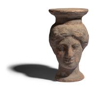 An Etruscan Terracotta Votive Head