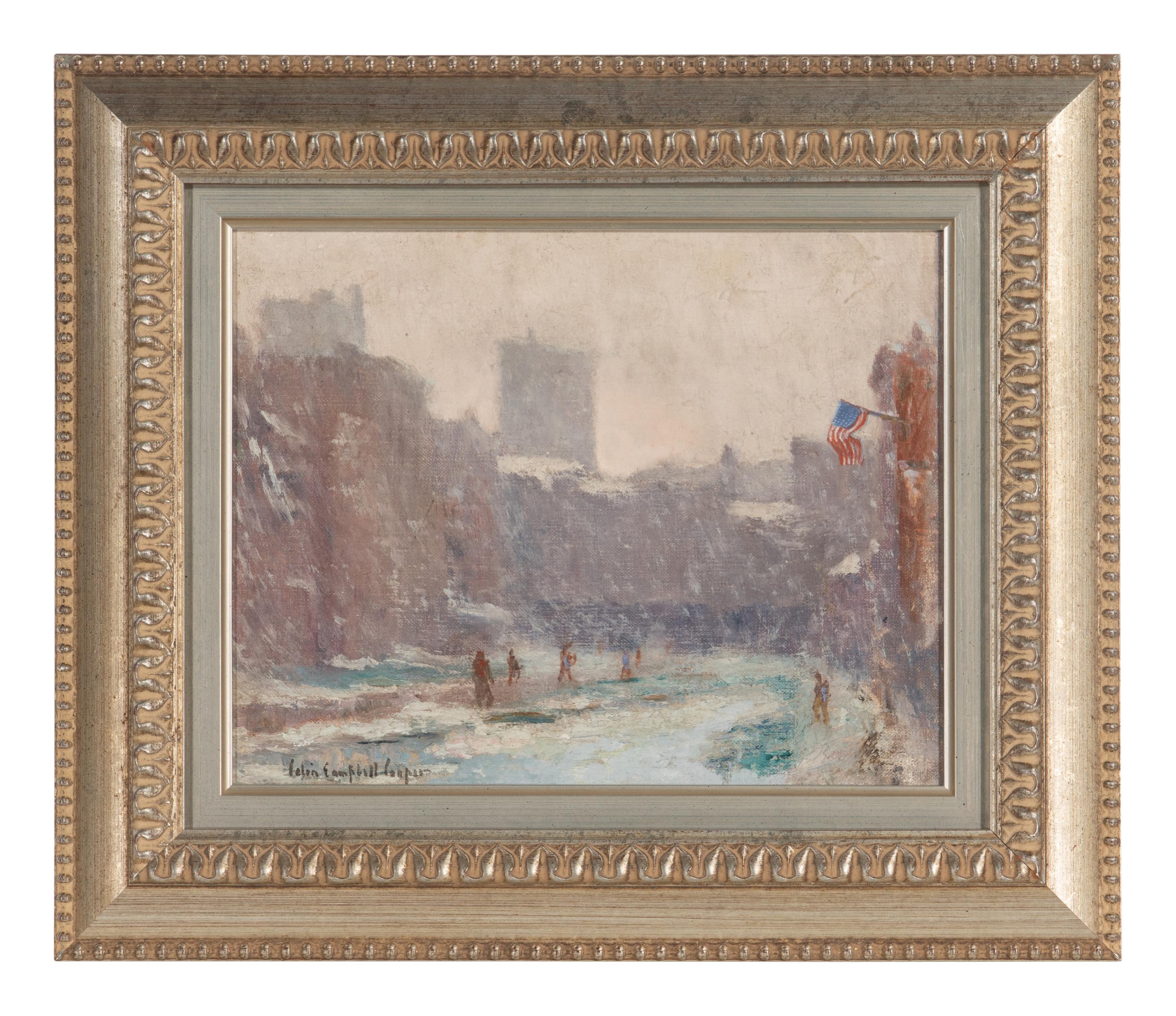 Colin Campbell Cooper (American, 1856-1937) — New York Winter