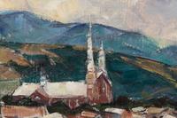 The Little Town of Baie-Saint-Paul, Quebec, Canada