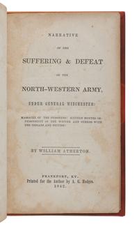 [KENTUCKY & WESTERN SETTLEMENT NARRATIVES]. A Group of 7 works, comprising: