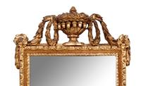 An Italian Neoclassical Giltwood Mirror