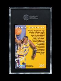 A Group of 1996-97 Skybox Premium Kobe Bryant Rookie Basketball Cards,