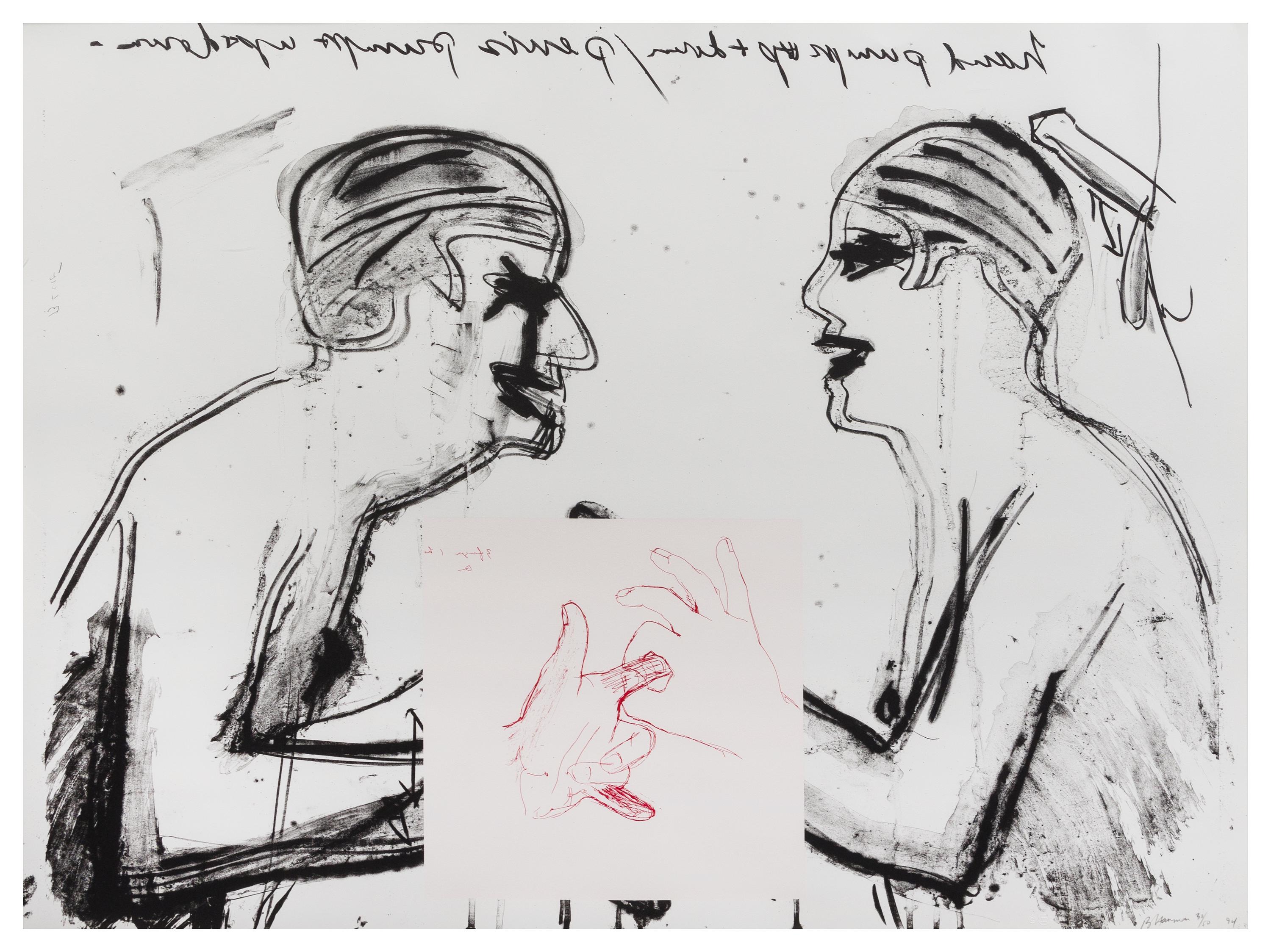 Bruce Nauman, (American, b. 1941), Untitled (from Fingers and Holes), 1994