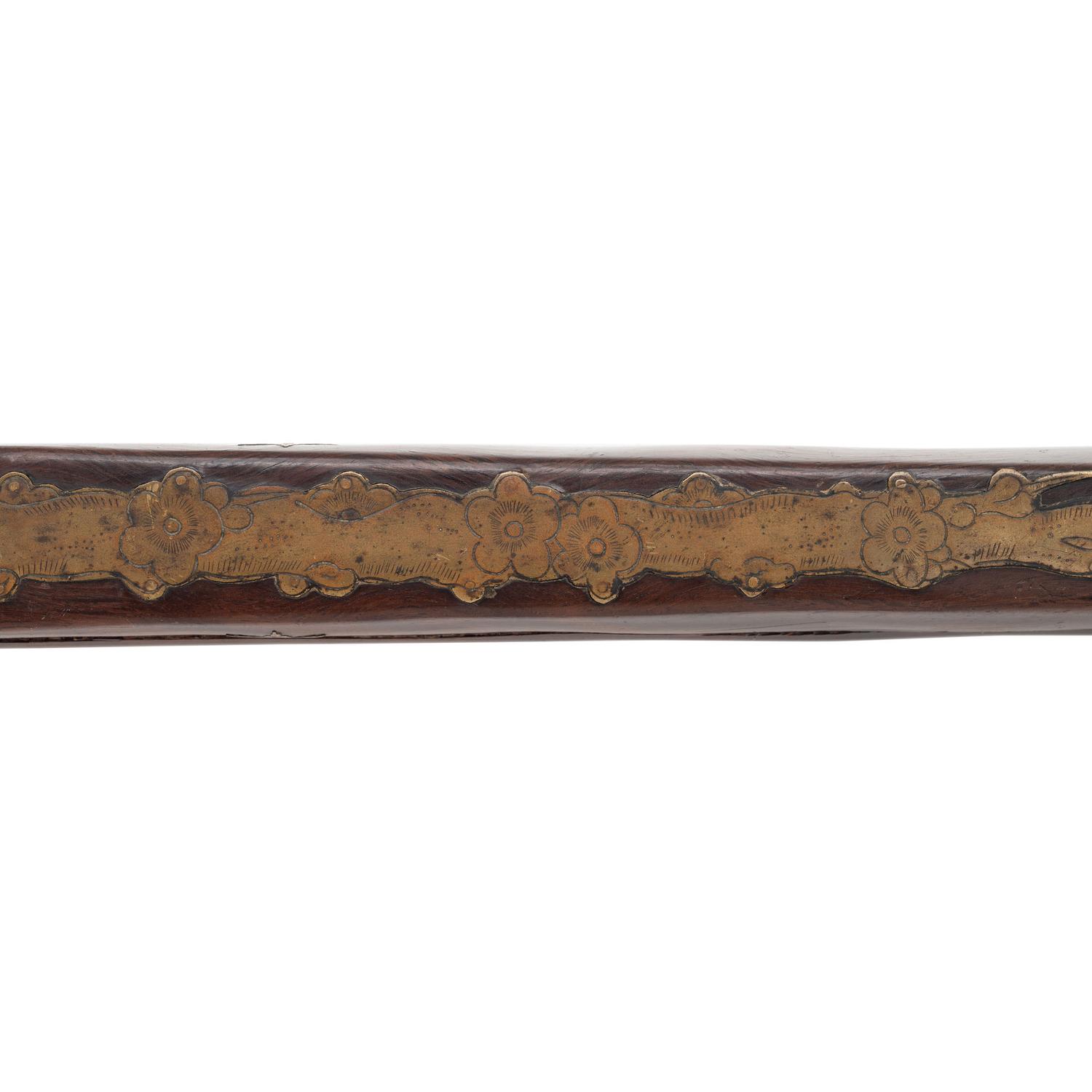 Japanese Tanegashima with Two Mon to the Stock and Dragon Motif to Barrel