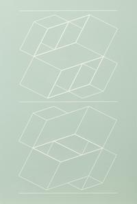 White Embossing on Gray: I-X (complete series)