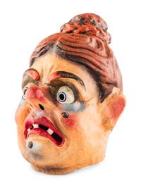 A Paper Mache Carnival Mask