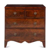 A Regency Style Mahogany Chest of Drawers