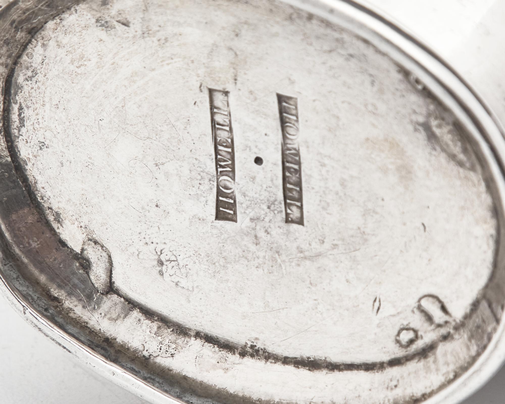 A Federal Silver Covered Sugar Dish and Creamer