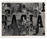 Aaron Siskind (1903-1991) San Luis Potosi (16), 1961