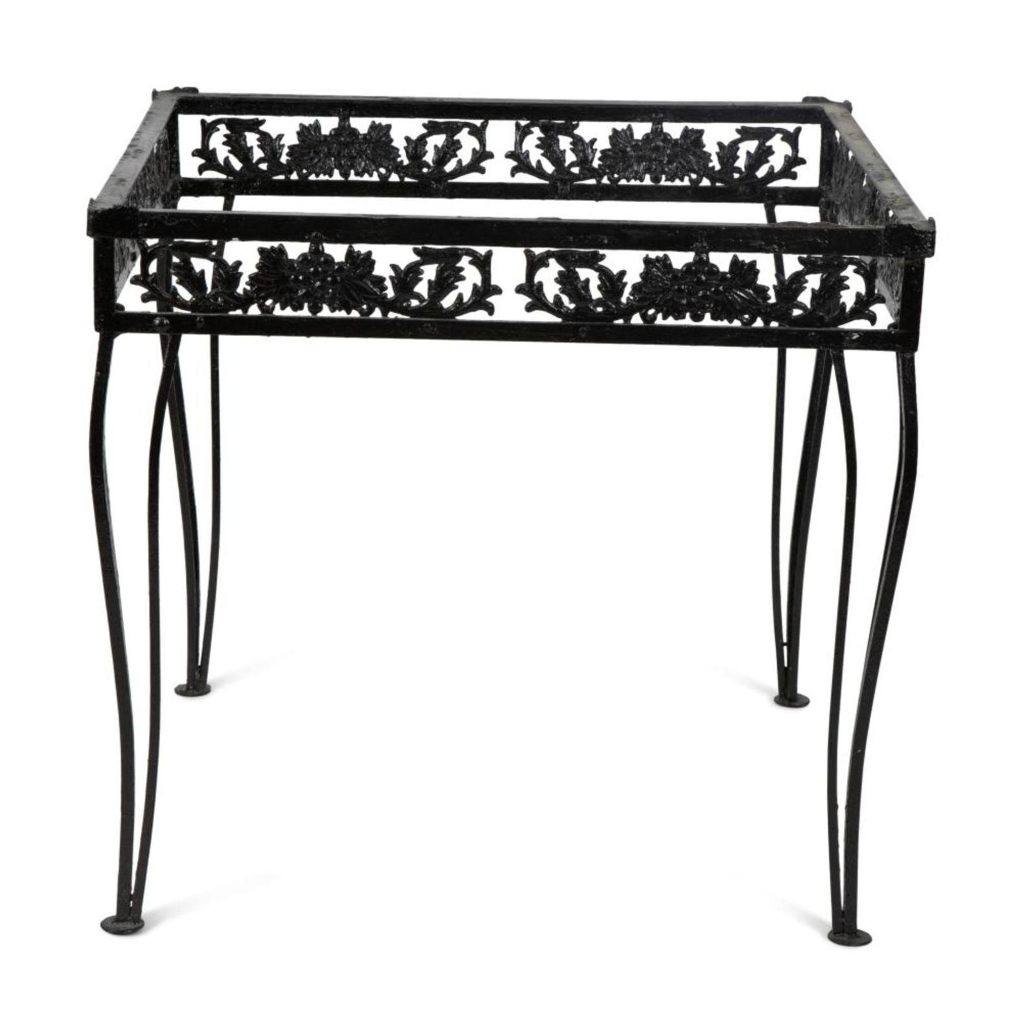 A Pair of Salterini Wrought Iron Armchairs