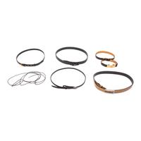 Gucci, Six Leather Belts