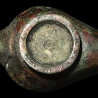 A Roman Bronze Oil Lamp