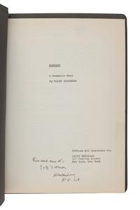 [GINSBERG, Allen]. BENJAMIN, Jerry. Kaddish: A Dramatic Mass by Allen Ginsberg . [New York]: Studio duplicating service, [ca 1965].