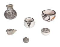 Collection on Miniature Pueblo Pottery
