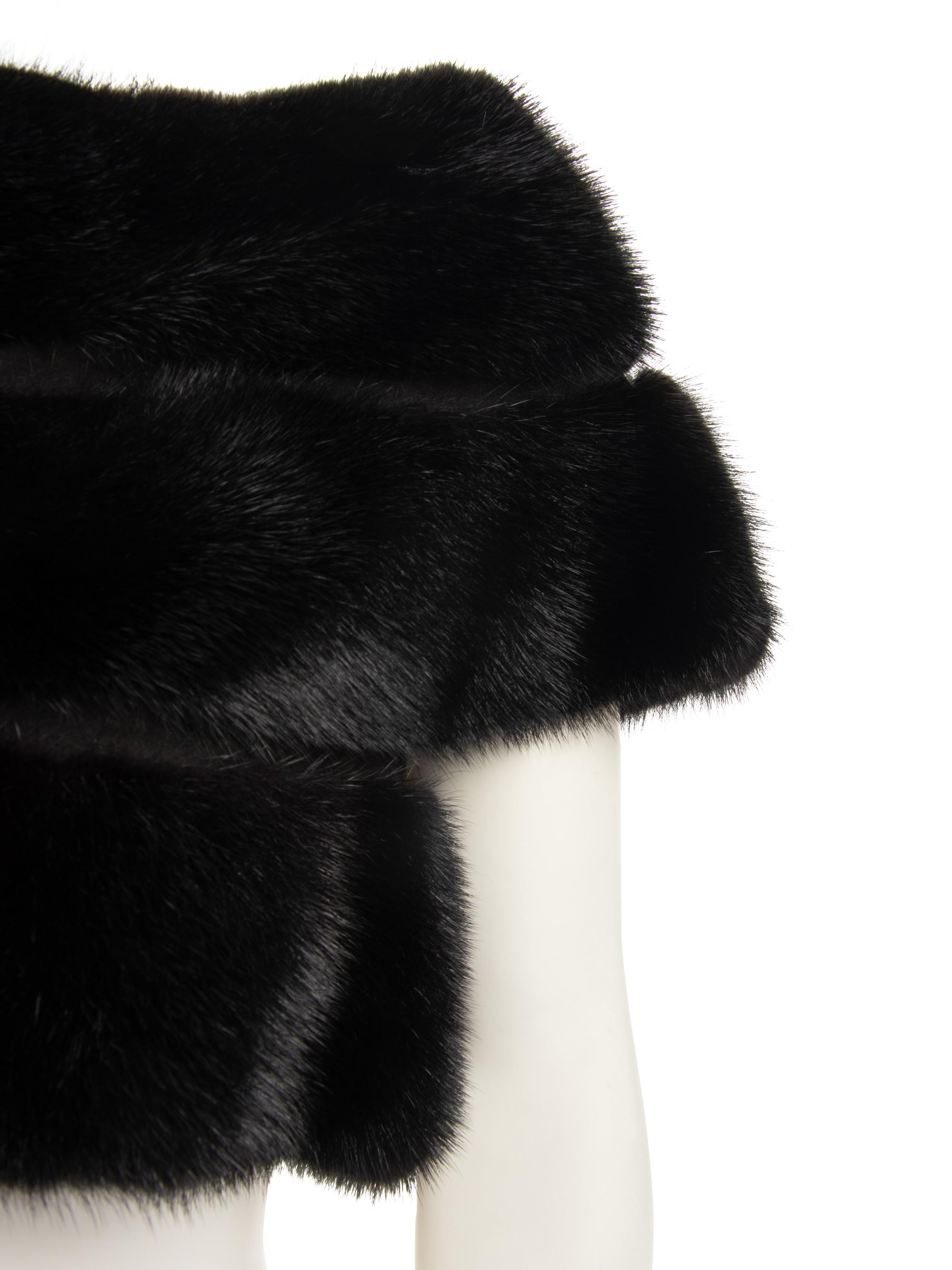 J. Mendel Mink Fur Cropped Jacket