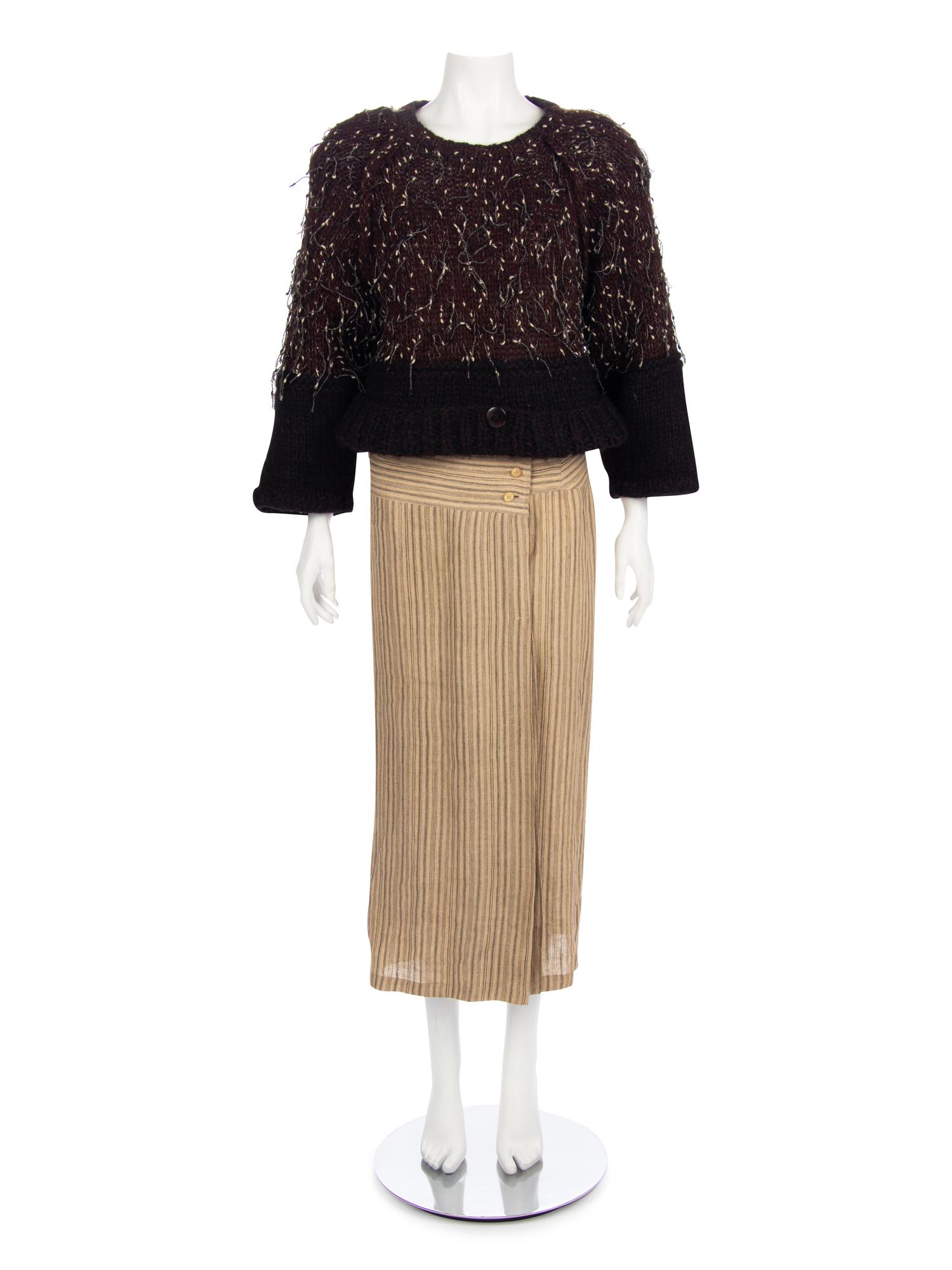 Collection of Four Japanese Designer Pieces; One Issey Miyake, One Kenzo, Two Matsuda,