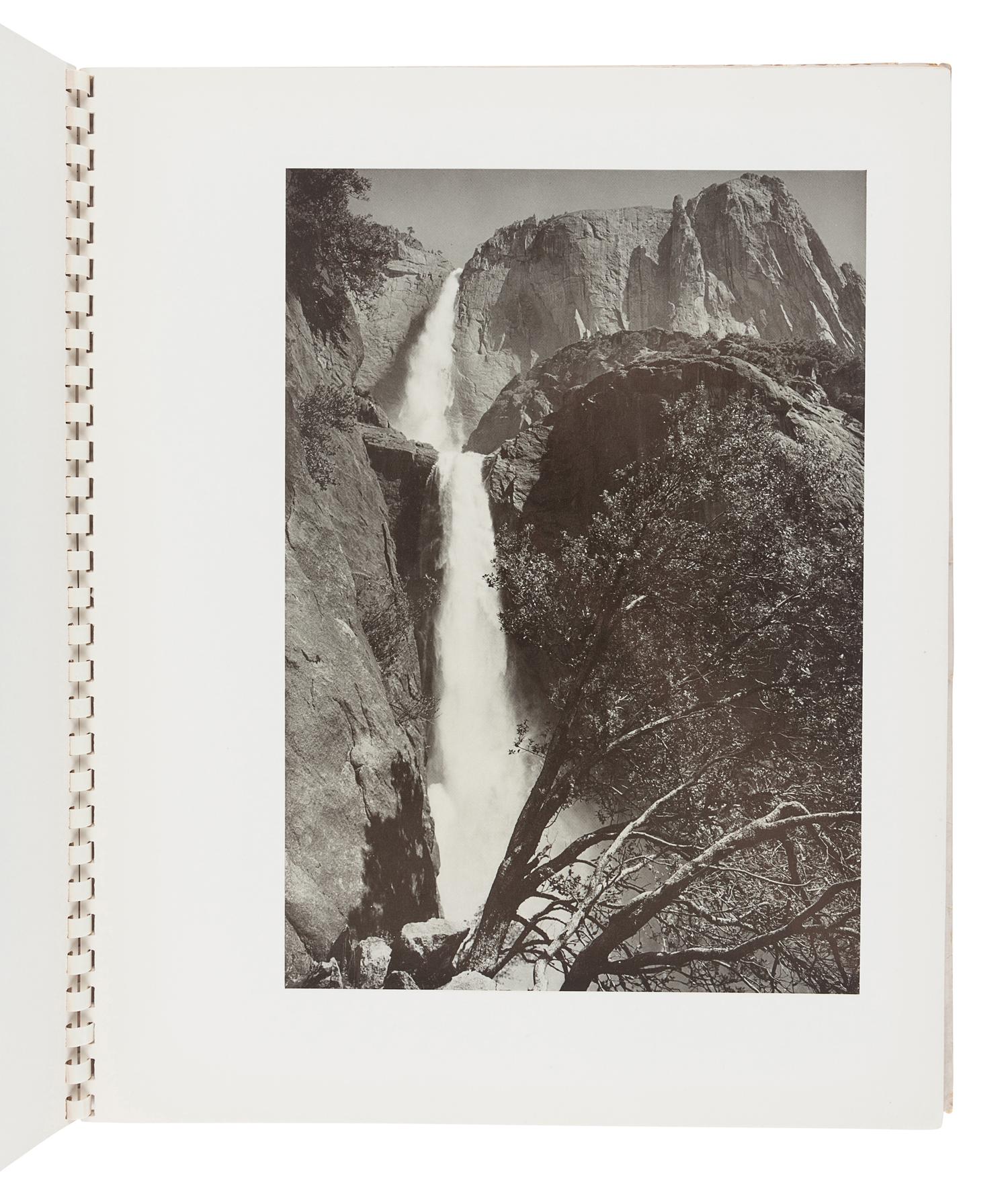 ADAMS, Ansel (1902-1984). My Camera in Yosemite Valley . Boston: Virginia Adams, Yosemite National Park and Houghton Mifflin Company, 1949.