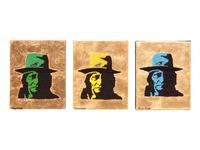 Beaded Portraits, Sitting Bull