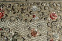 A Large Chinese Embroidered Silk Panel