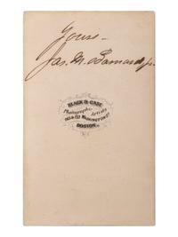 [CIVIL WAR]. A group of 7 items associated with James M. Barnard, 24th and 44th Massachusetts Infantry, highlighted by war-date sketches by Barnard, an autographed CDV, and a regimental history of the 24th Massachusetts Infantry.