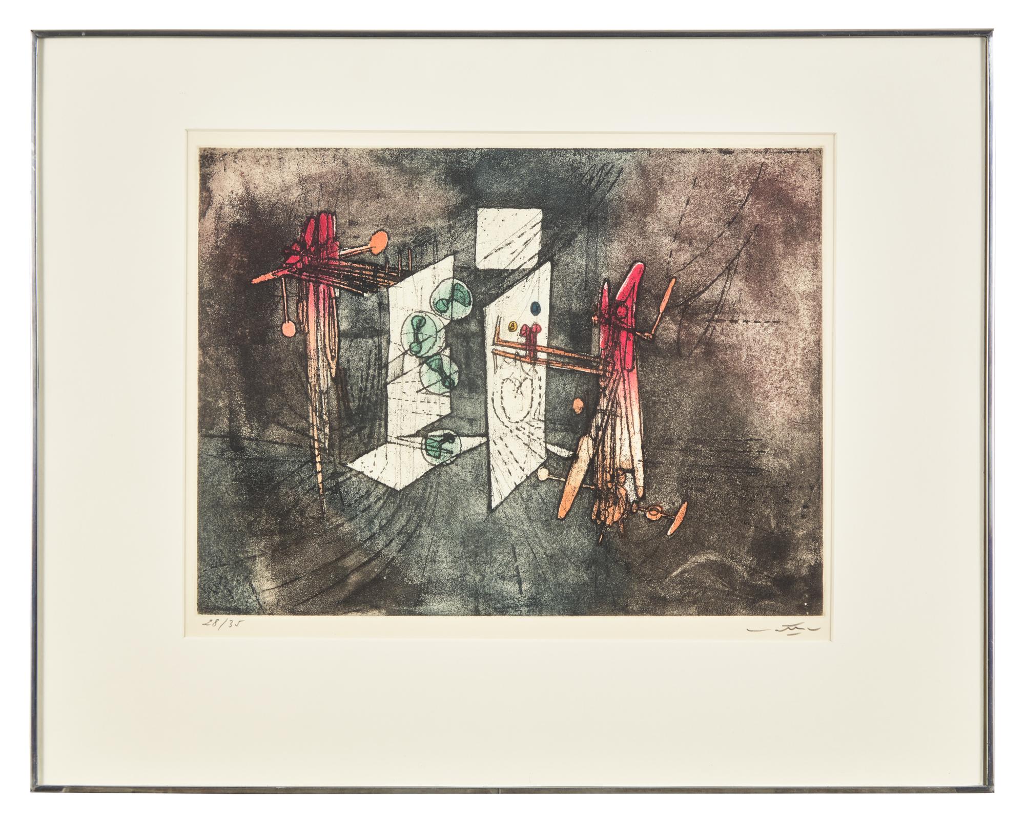 Passage et Sage du Couple (a group of six prints), 1964