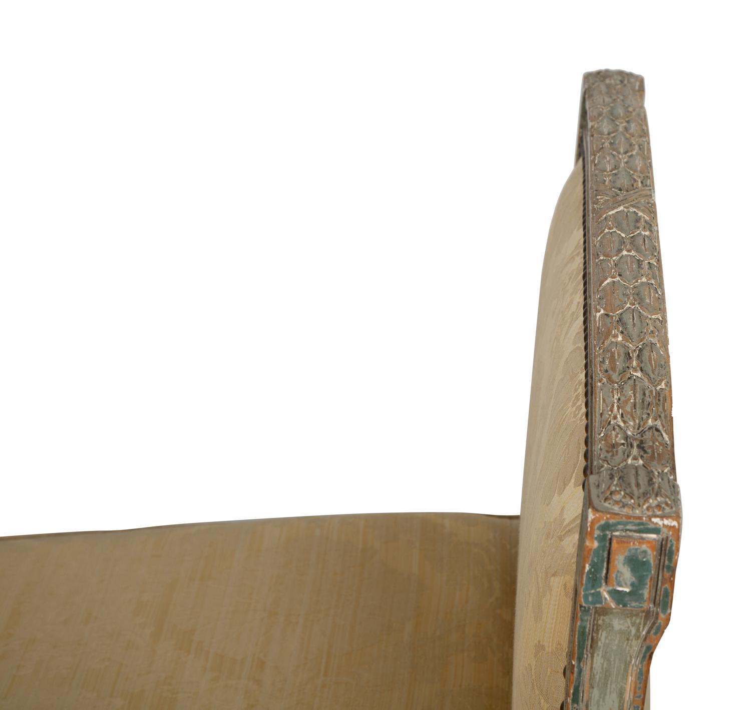 A Louis XVI Style Painted Day Bed