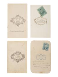 [LINCOLN FUNERAL]. A group of 12 CDVs featuring generals and other high ranking officers wearing Lincoln mourning badges and bands. Incl. Generals GRANT, LOGAN, EKIN, & MCLAUGHLIN.