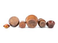 Six Redware Vessels