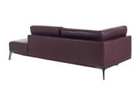 A Roche Bobois Leather-Upholstered Sectional Sofa