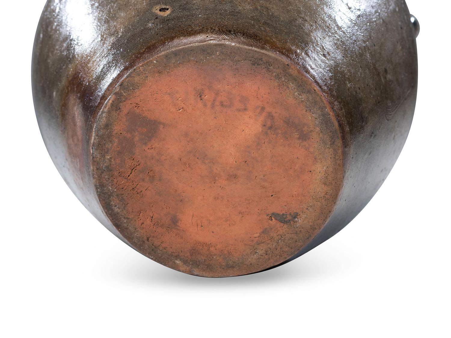 A Rare S. Purdy One-Gallon Ovoid Stoneware Crock