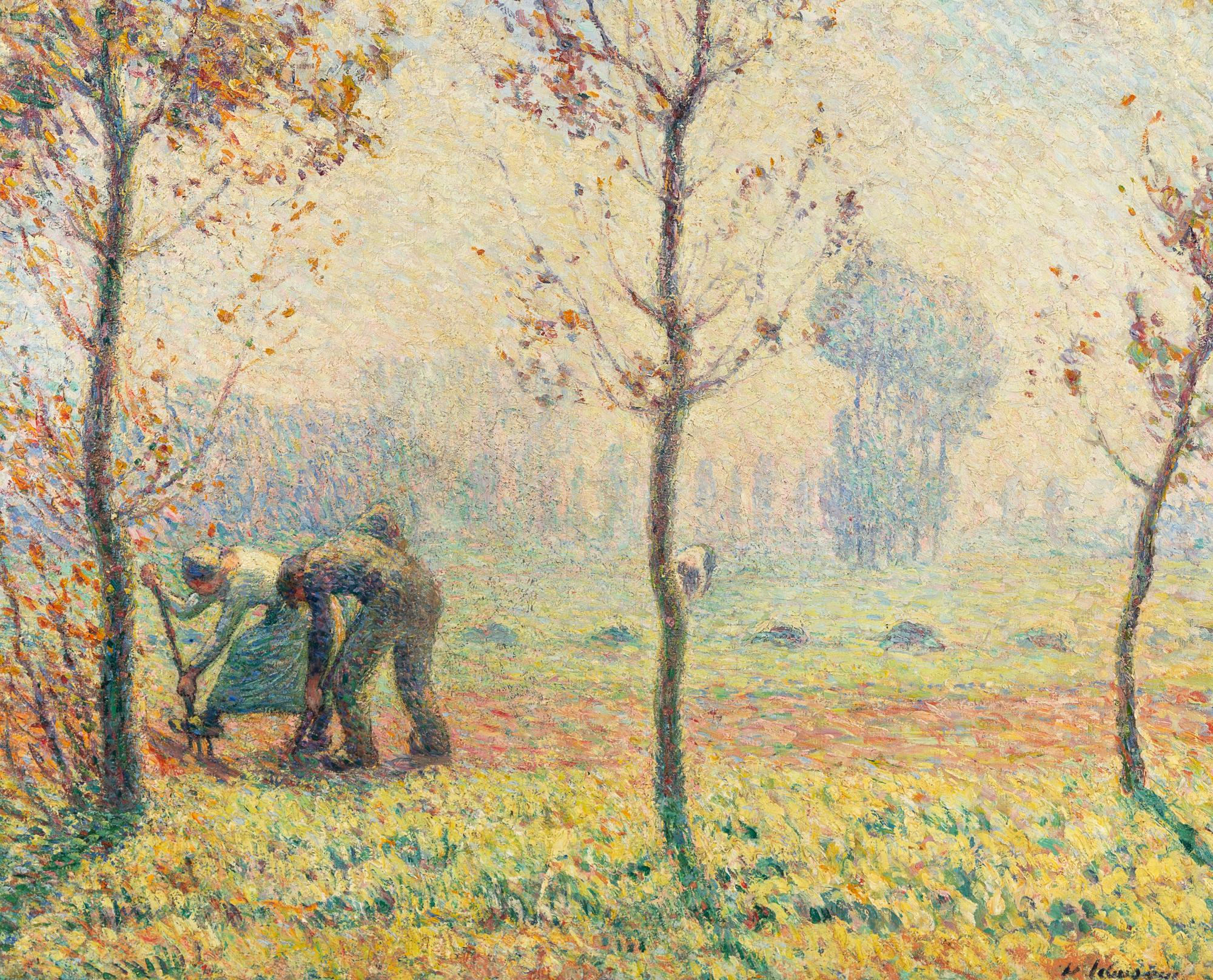 Henri Lebasque, (French, 1865-1937), Les Arrancheurs de pommes de terre, c. 1895-1900
