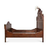 A Rustic Style Bed