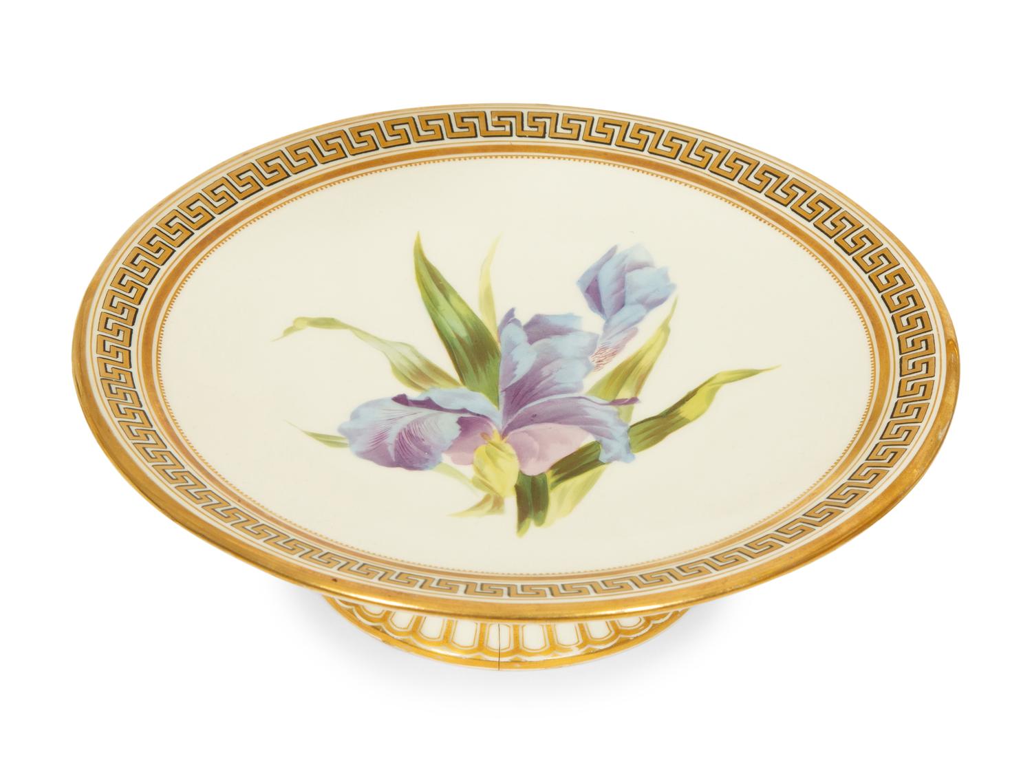 An English Porcelain Dessert Service