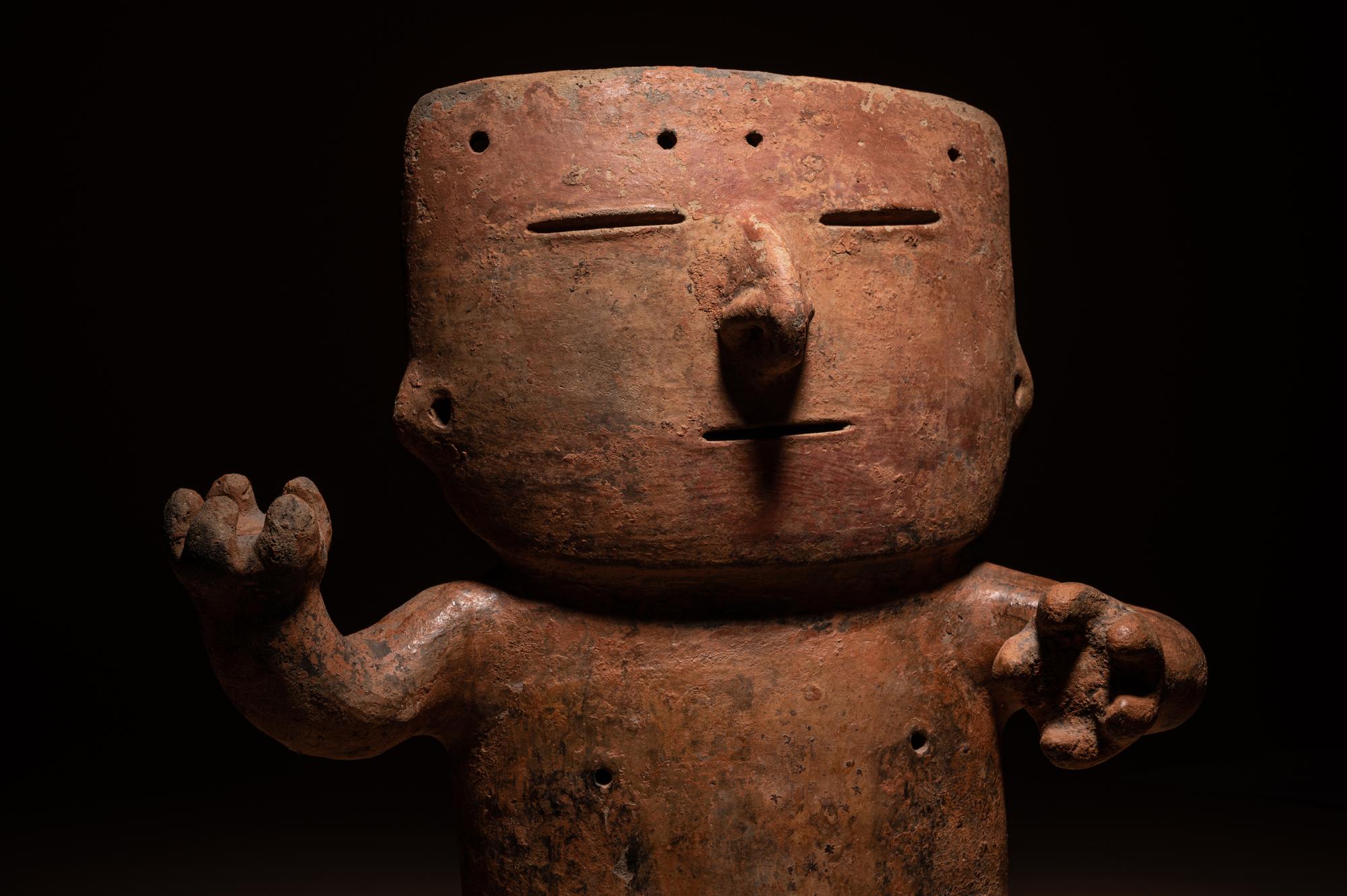 A Quimbaya Terracotta Figure