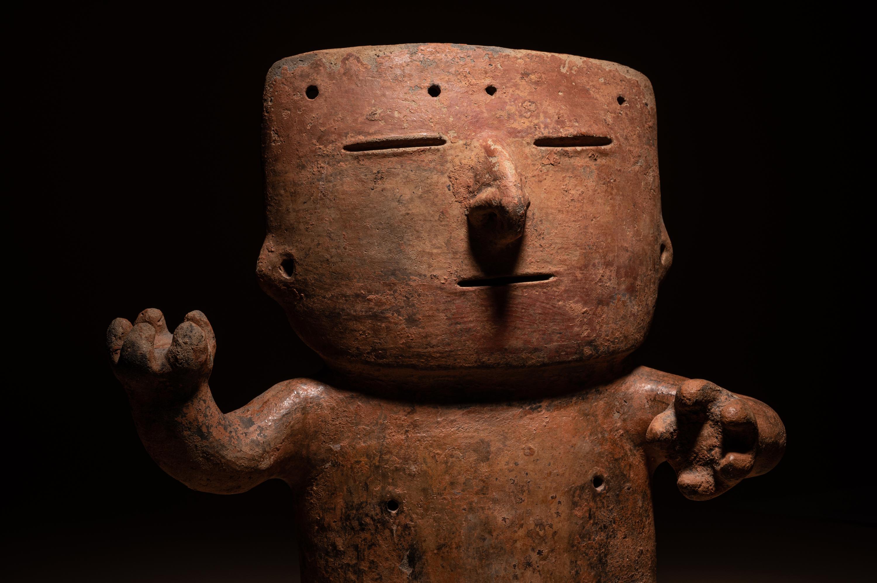 A Quimbaya Terracotta Figure