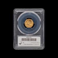 A 1914-D Indian Head $2.50 Gold Coin [PCGS MS63; CAC Green Sticker]