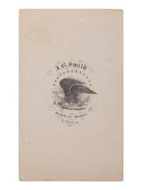 [CIVIL WAR]. CDV of Captain John Henry Howell as First Lieutenant, New York 1st Light Artillery. Utica: J.B. Smith, ca 1862.