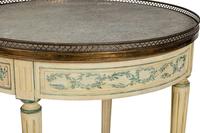 A Louis XVI Style Painted Bouillotte Table