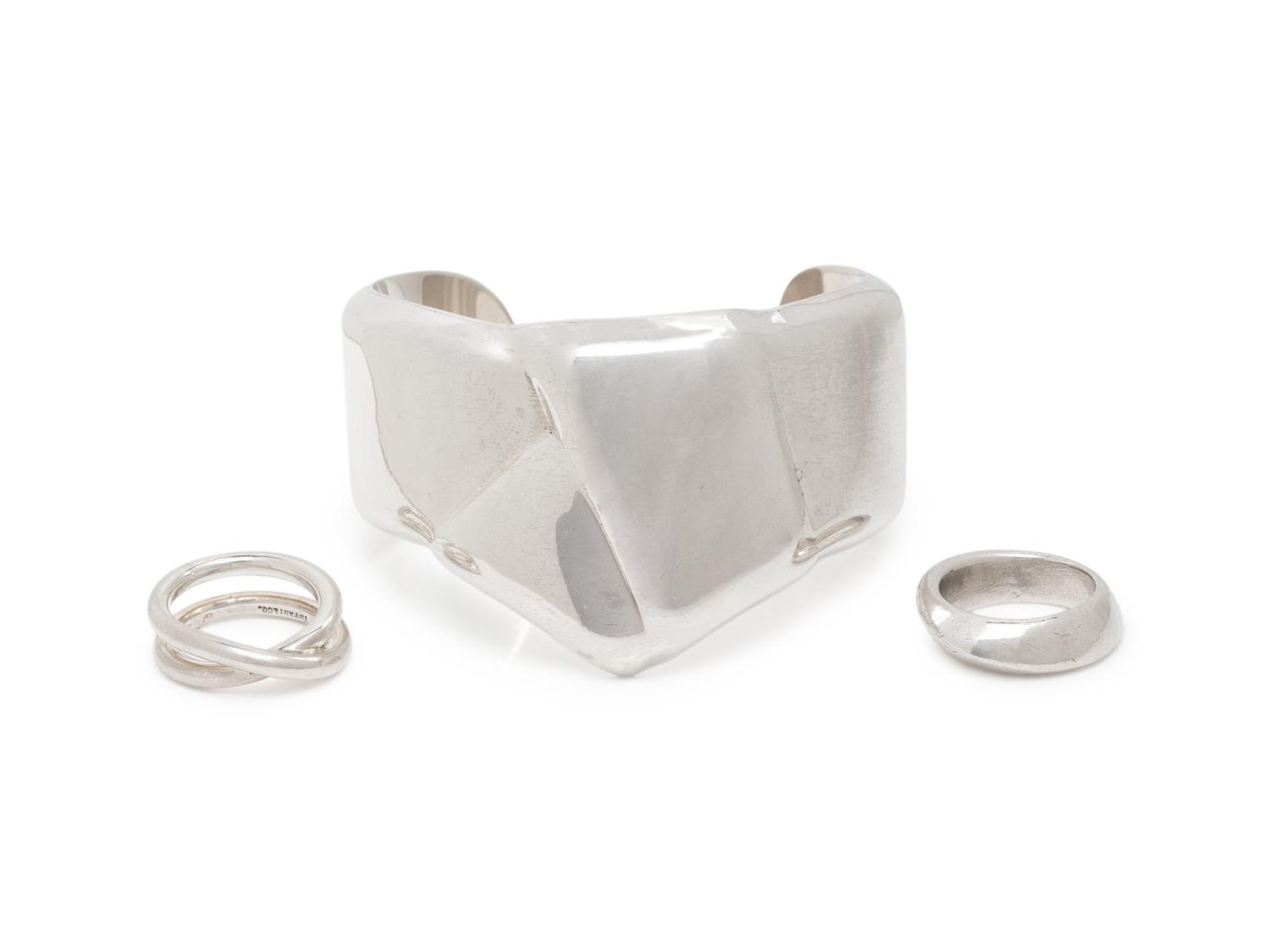TIFFANY & CO., COLLECTION OF STERLING SILVER JEWELRY