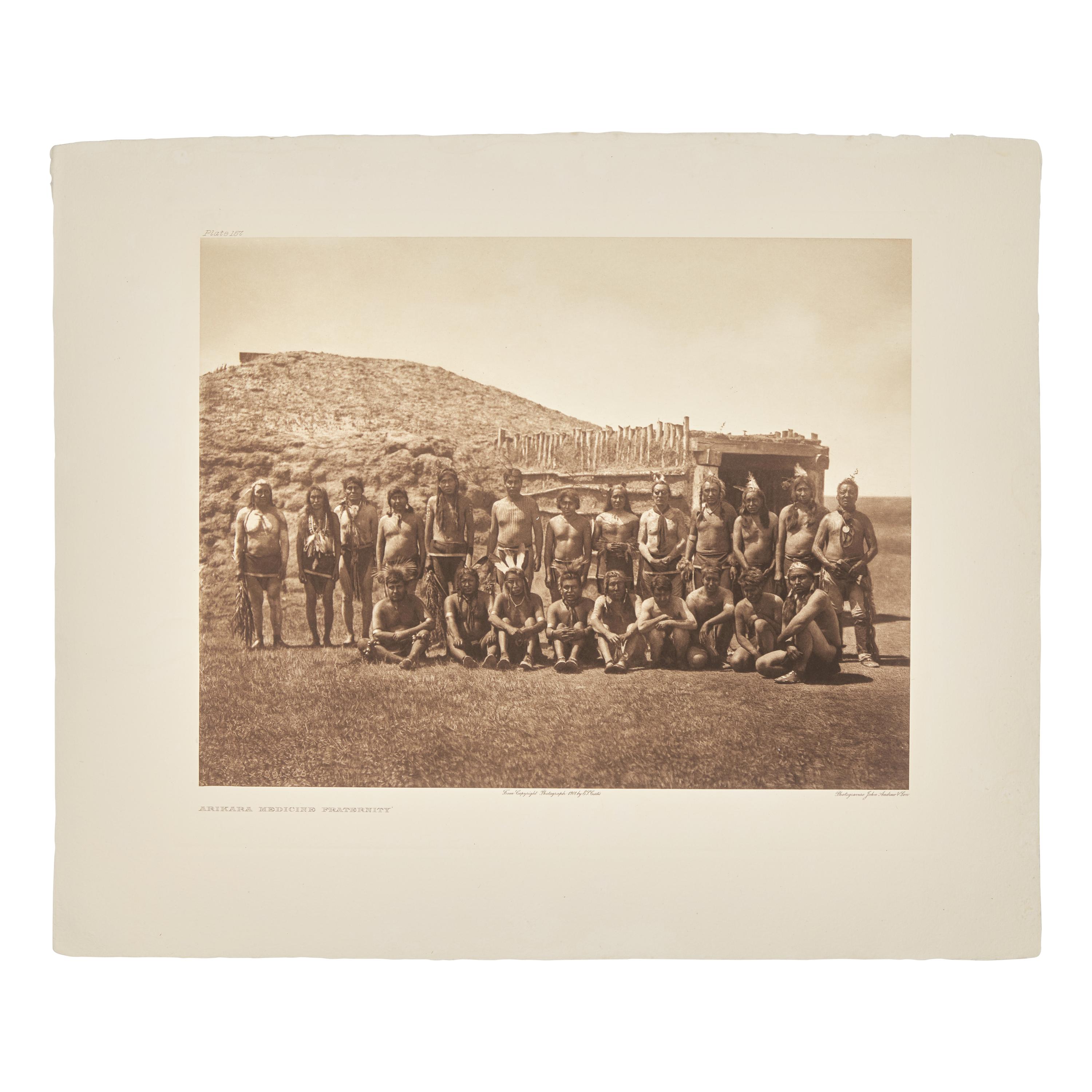Edward Curtis (American, 1868-1952) — Arikara Medicine Fraternity Plate 157