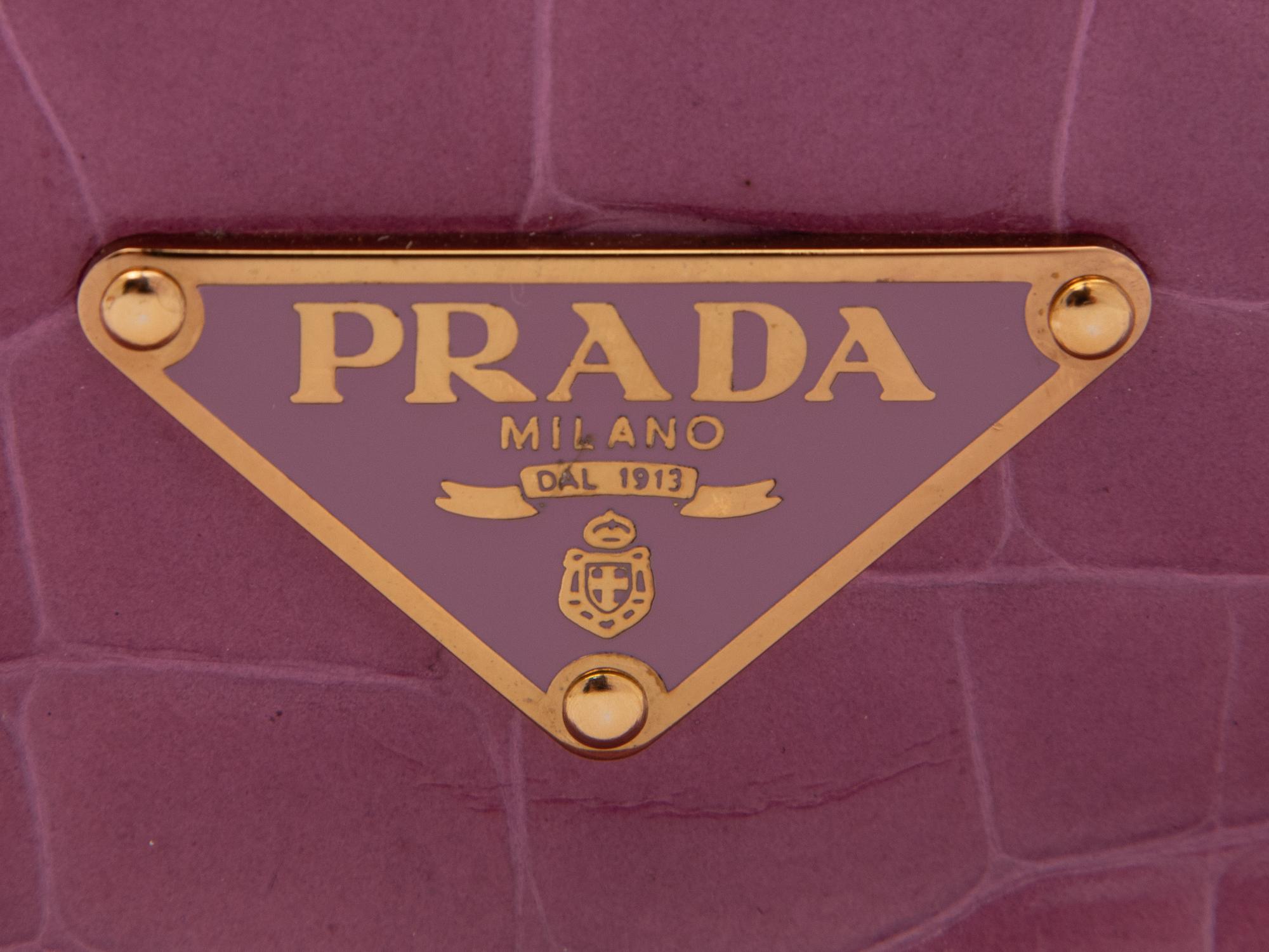 Three Prada Leather & Exotic Skin Pieces
