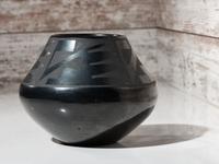 Blackware Pottery Jar 1925-1943