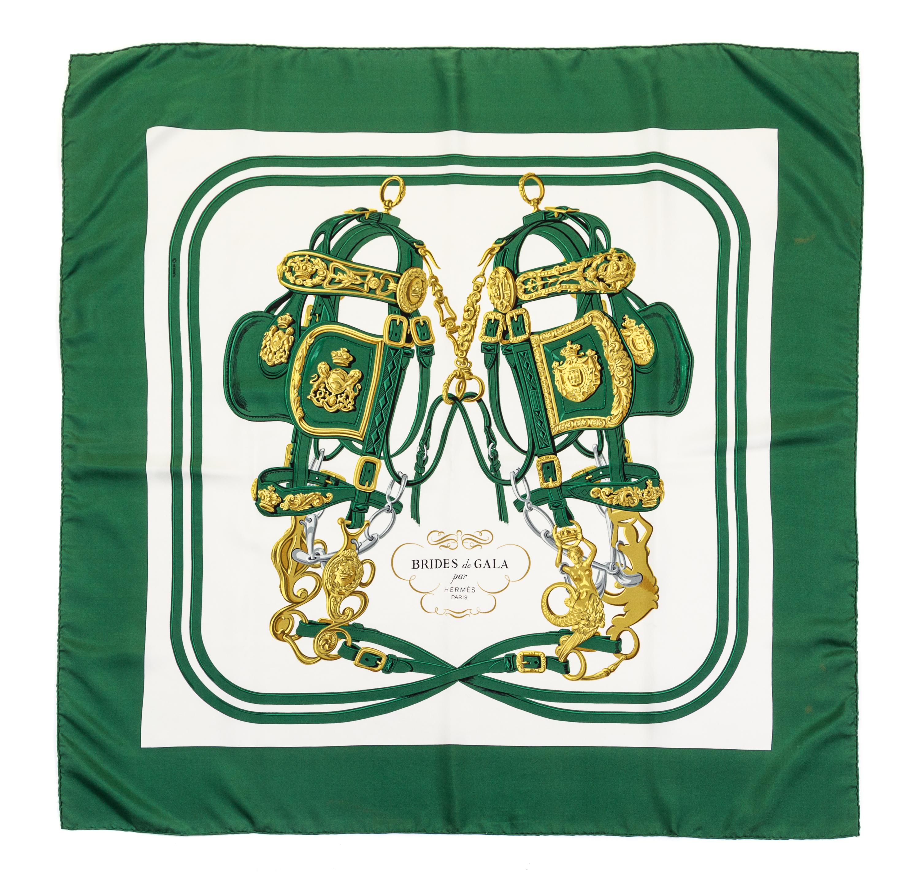 An Hermes 90cm Silk Scarf, 36" x 36".